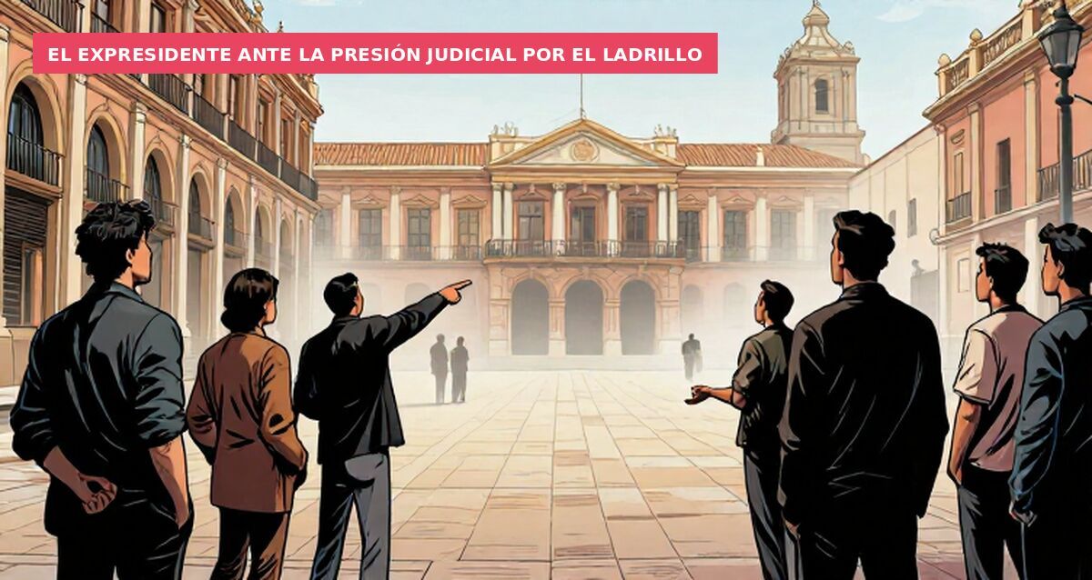 El expresidente ante la presión judicial por el ladrillo