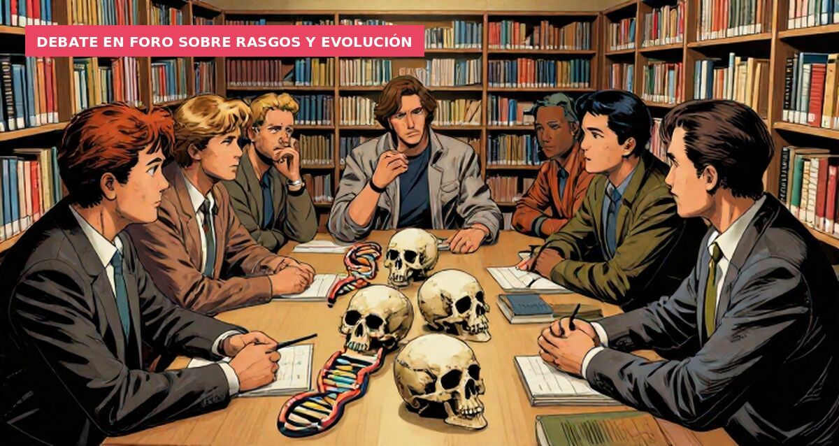 Debate en foro sobre rasgos y evolución