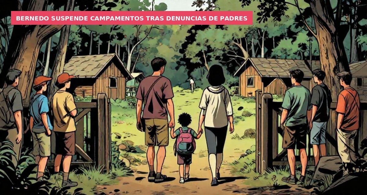 Bernedo suspende campamentos tras denuncias de padres