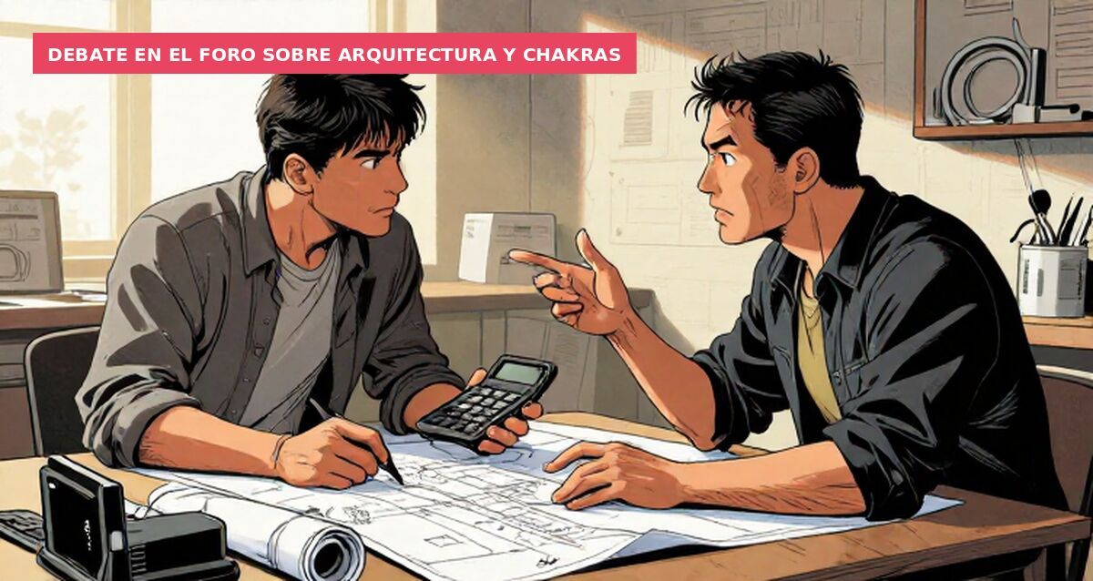 Debate en el foro sobre arquitectura y chakras
