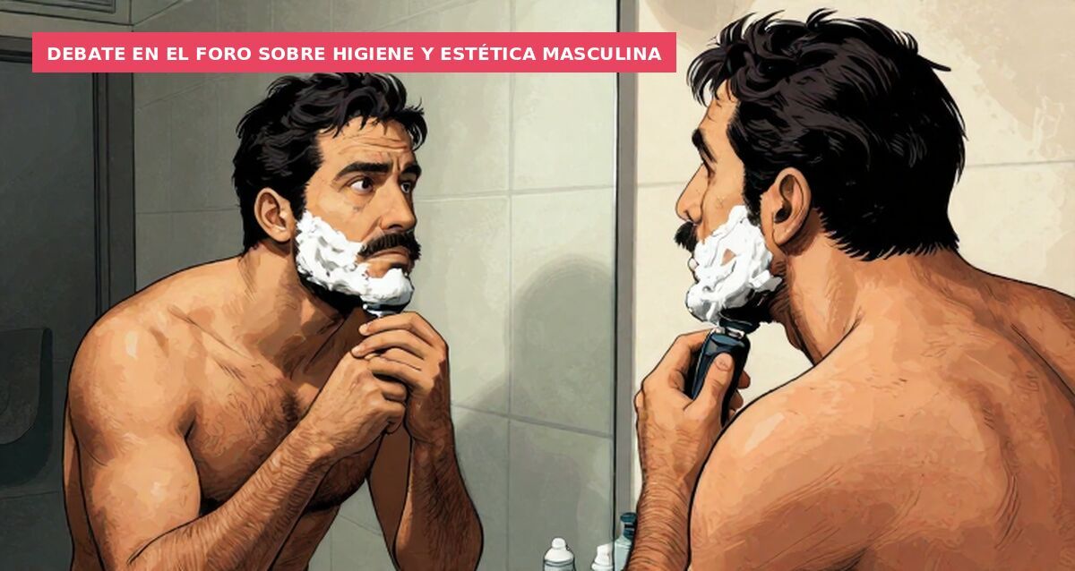 Debate en el foro sobre higiene y estética masculina