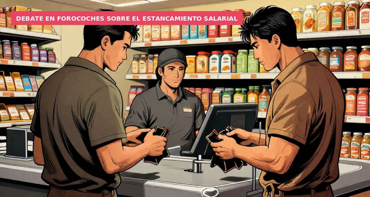 Debate en forocoches sobre el estancamiento salarial
