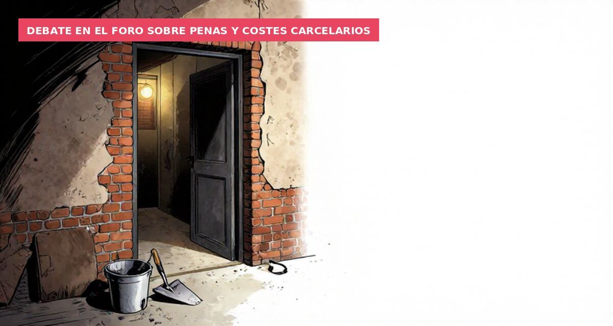 Debate en el foro sobre penas y costes carcelarios