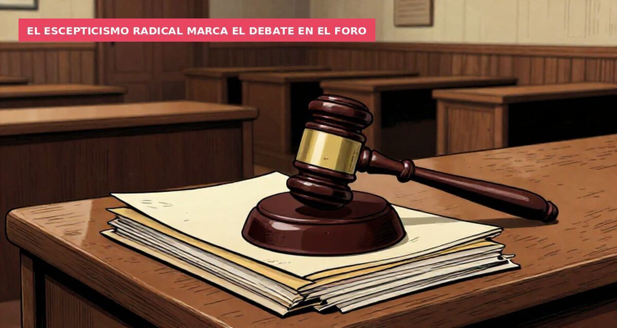 El escepticismo radical marca el debate en el foro