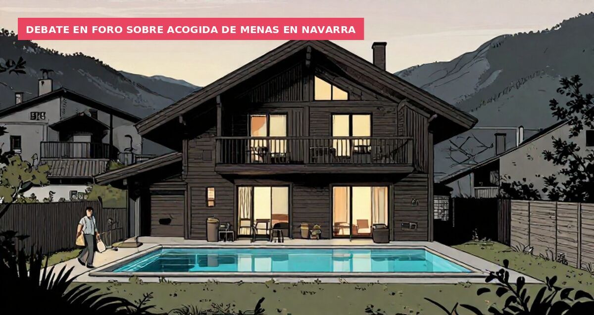 Debate en foro sobre acogida de menas en Navarra