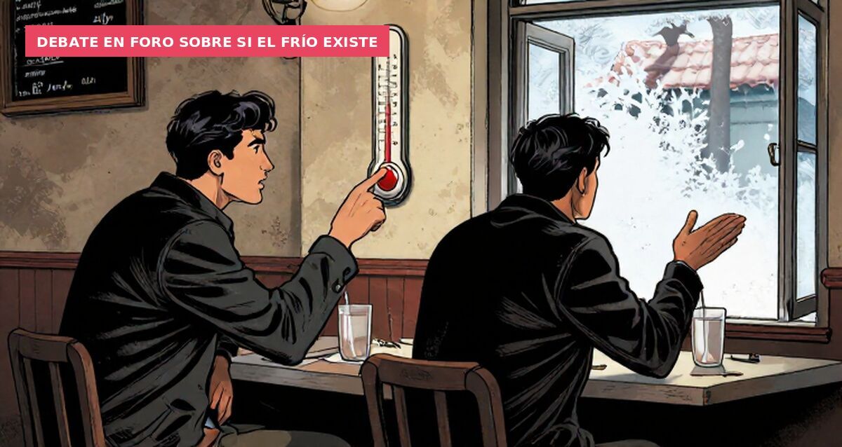 Debate en foro sobre si el frío existe