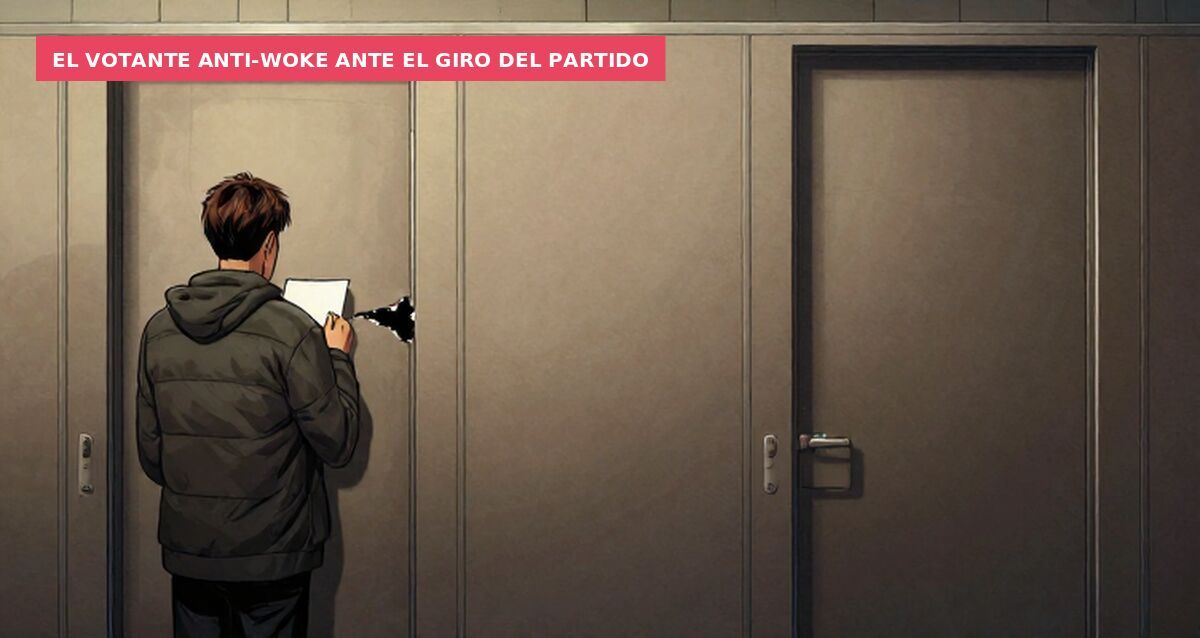El votante anti-woke ante el giro del partido