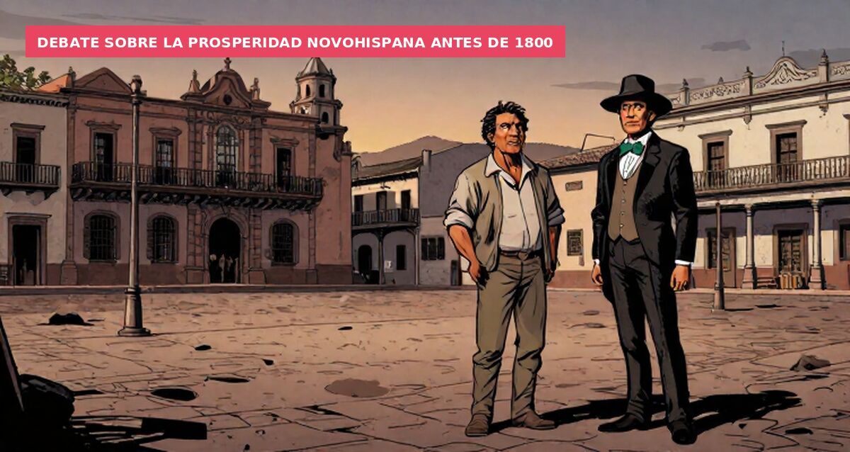 Debate sobre la prosperidad novohispana antes de 1800