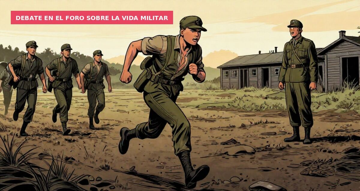 Debate en el foro sobre la vida militar