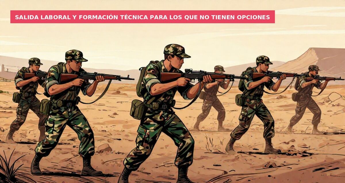 ¿Cómo veis meterse al ejército?