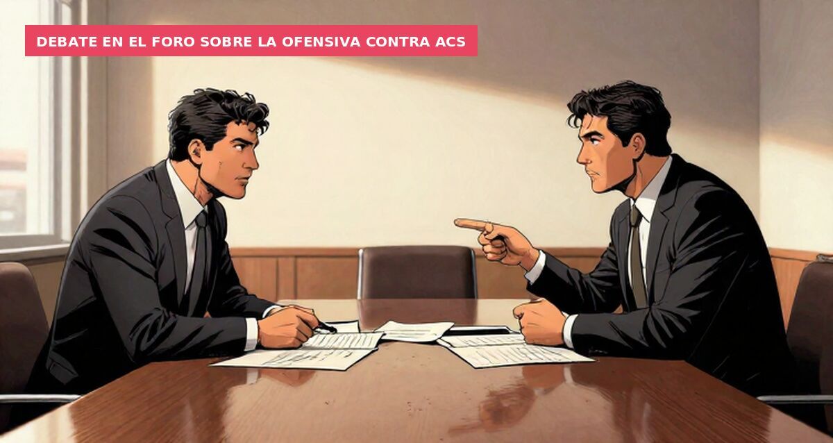 Debate en el foro sobre la ofensiva contra ACS