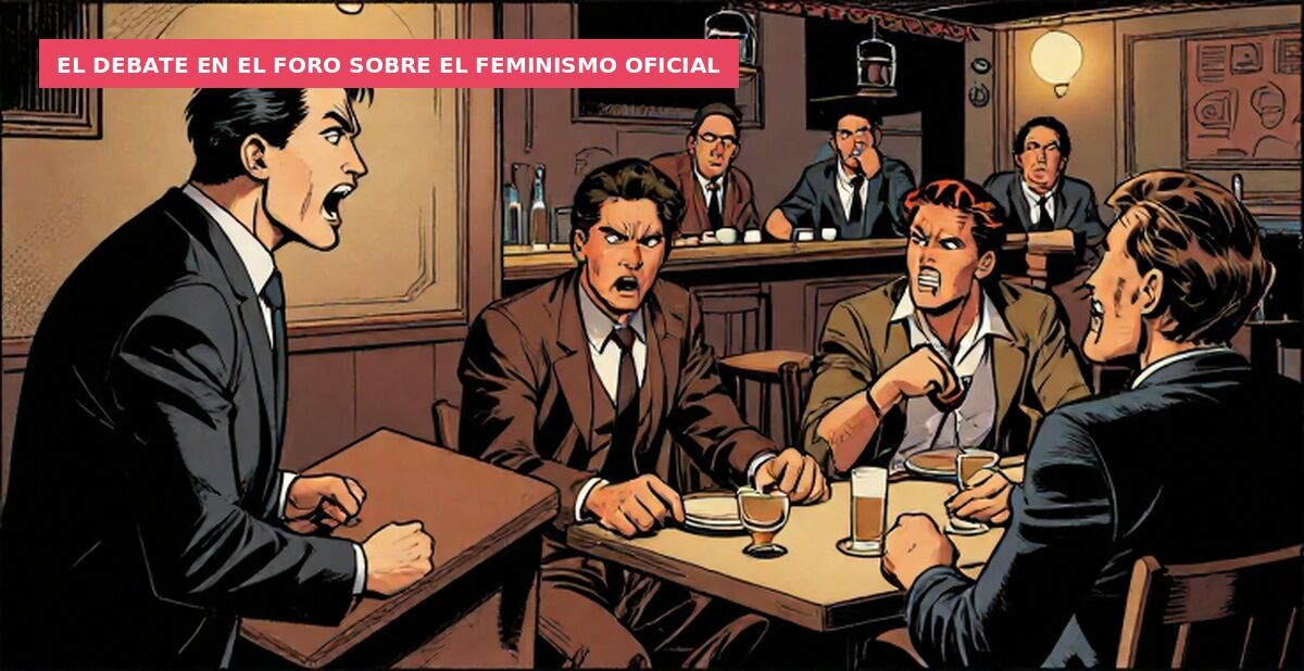 El debate en el foro sobre el feminismo oficial