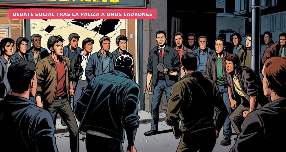 Debate social tras la paliza a unos ladrones