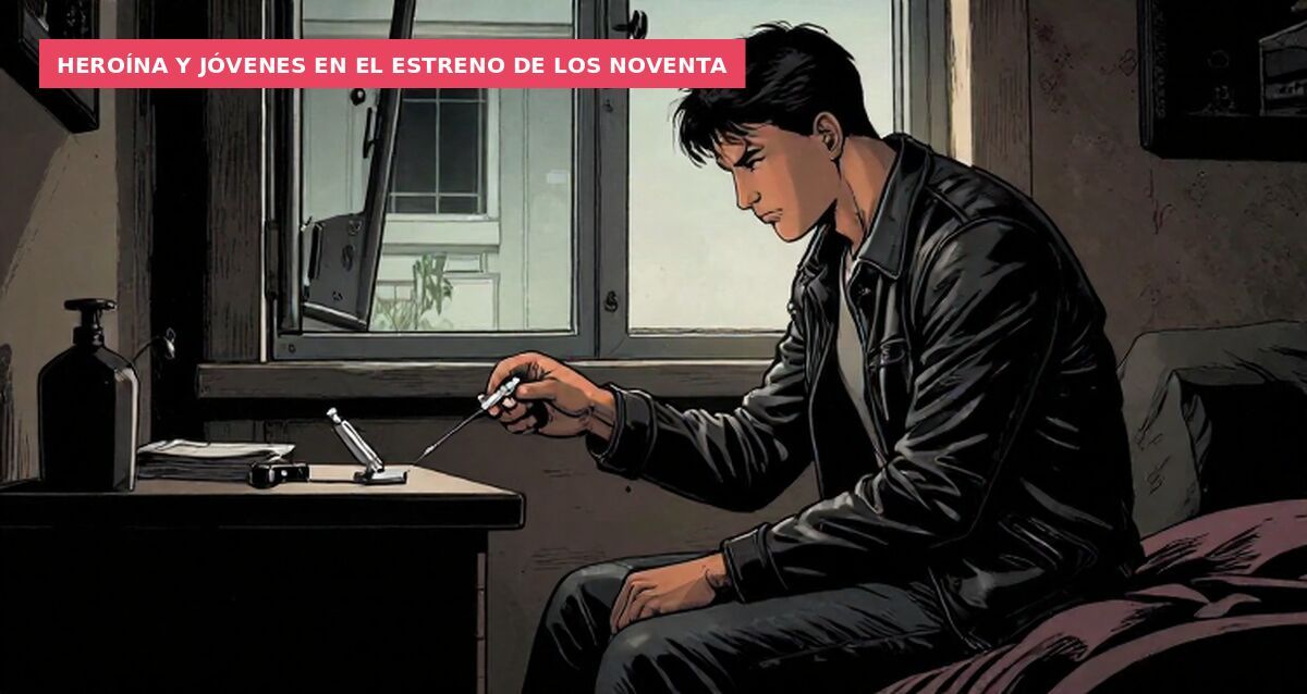 Heroína y jóvenes en el estreno de los noventa