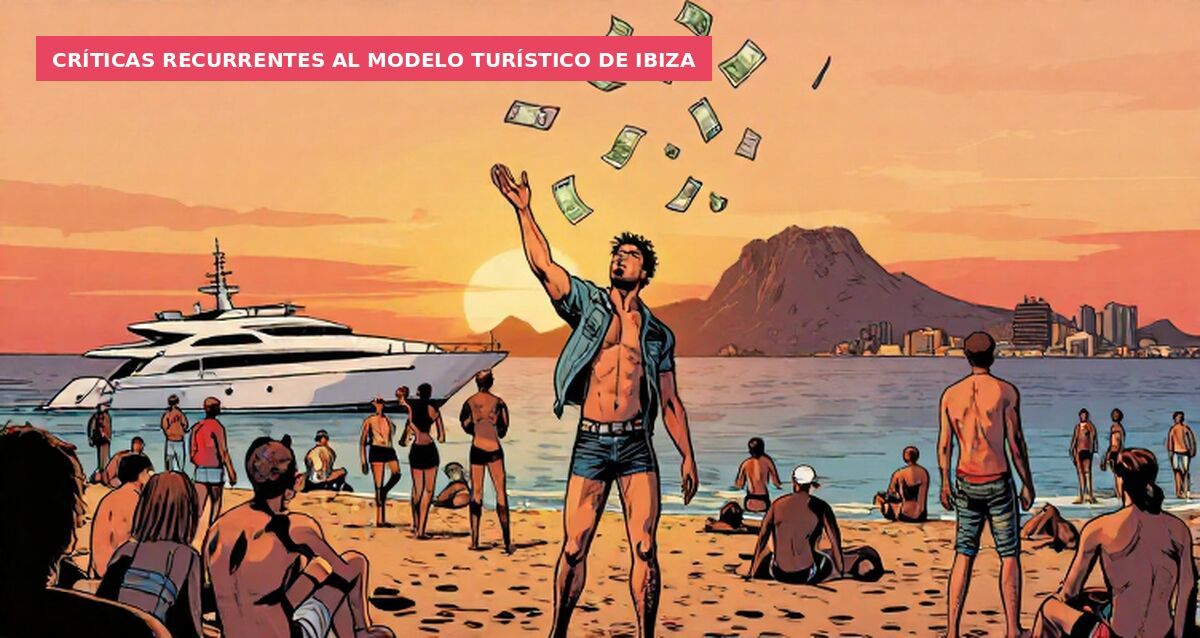 Críticas recurrentes al modelo turístico de Ibiza