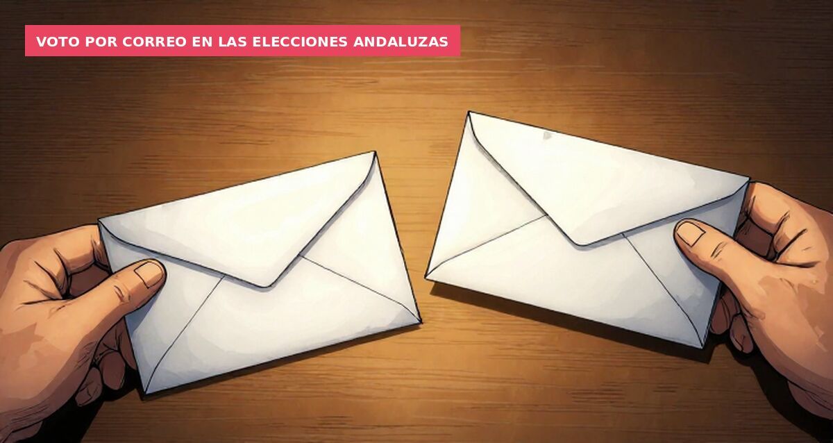 Voto por correo en las elecciones andaluzas
