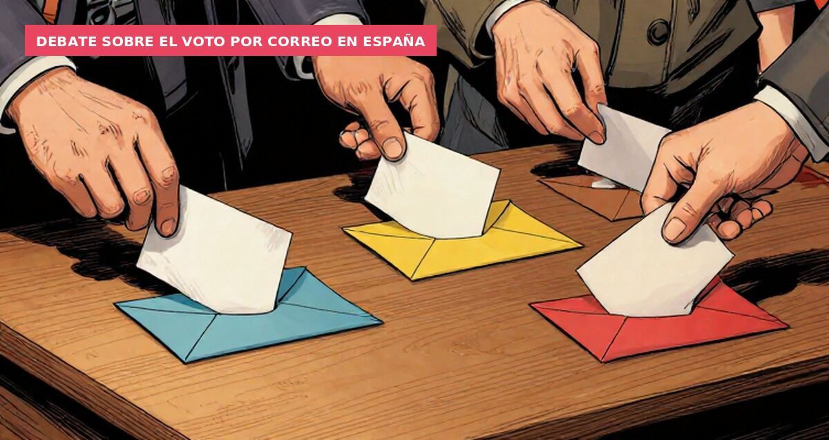 Debate sobre el voto por correo en España