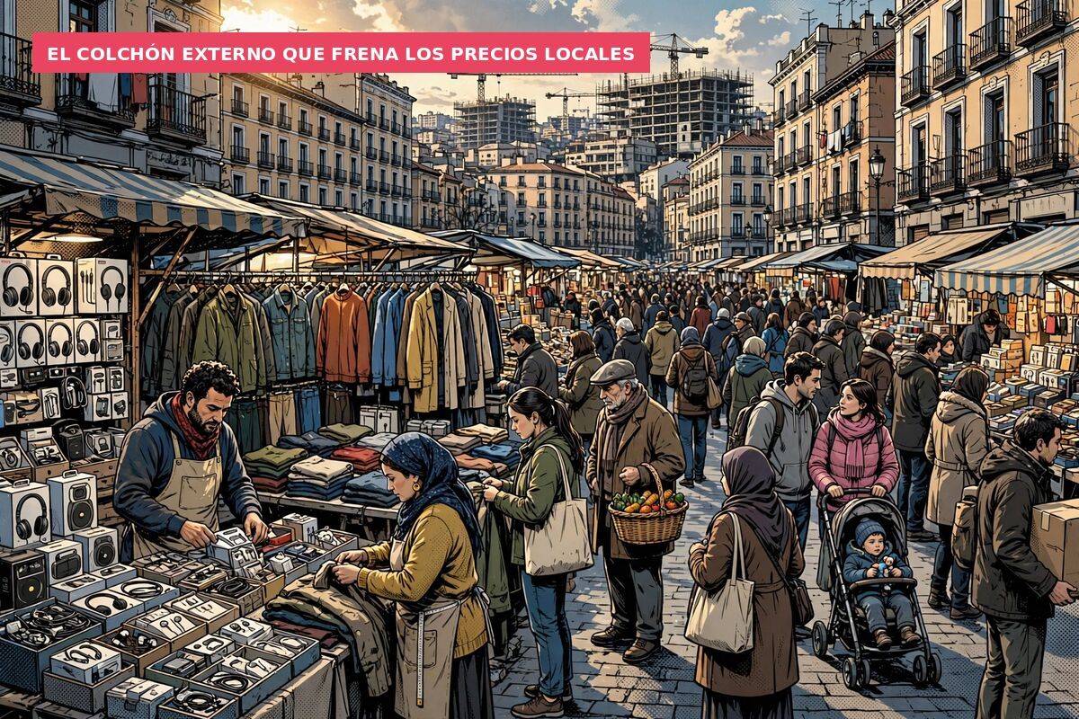El colchón externo que frena los precios locales