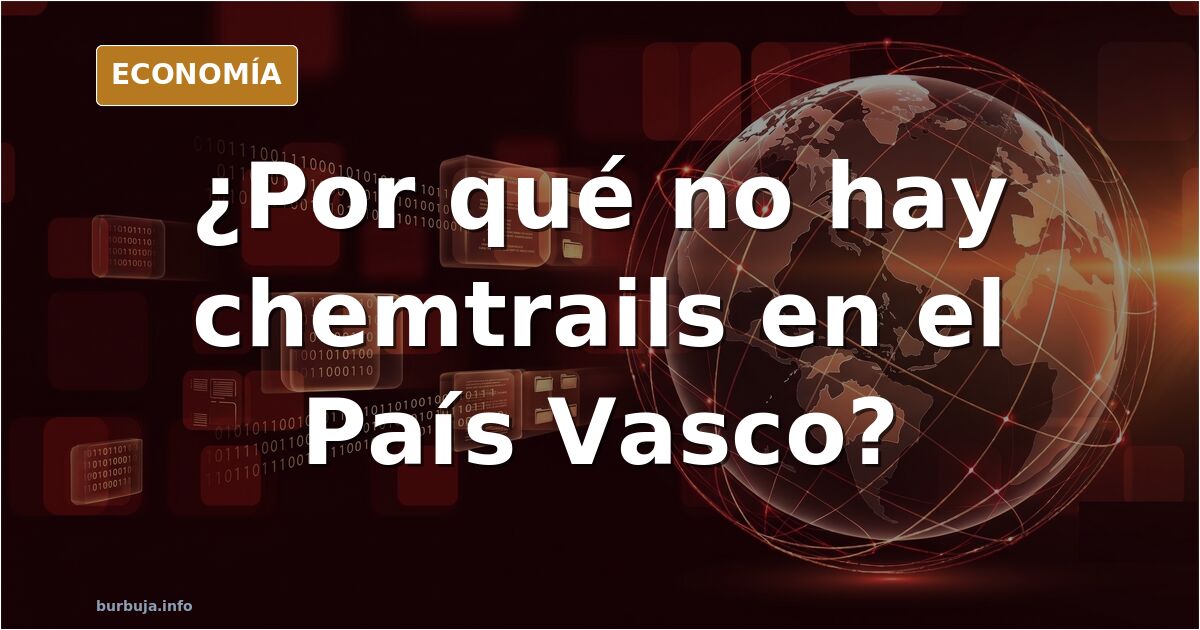 Un foro debate por qué no se ven estelas de avión en el País Vasco