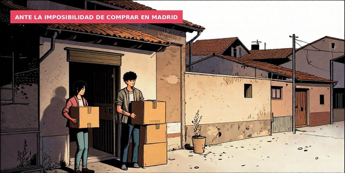 Ante la imposibilidad de comprar en Madrid