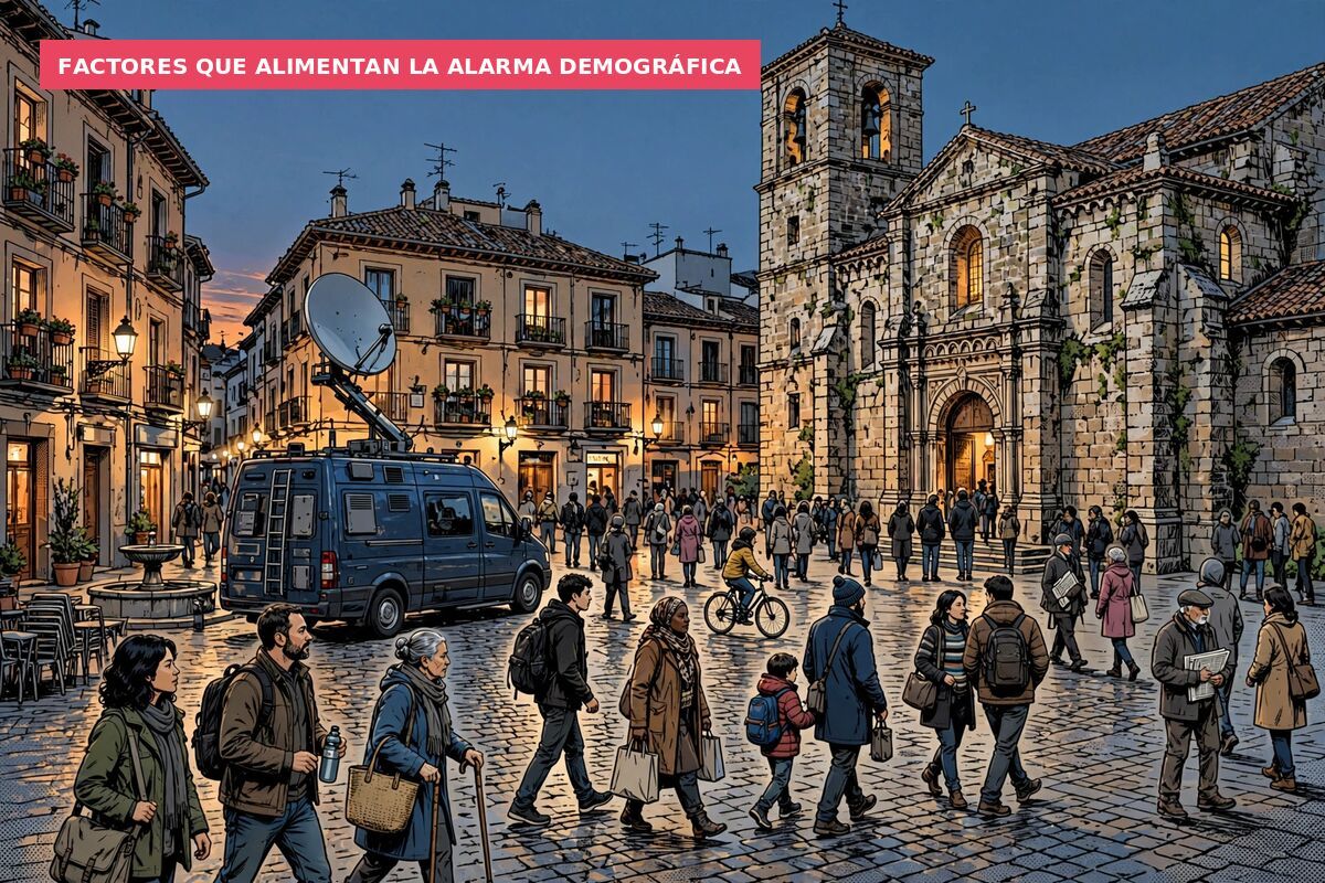 Factores que alimentan la alarma demográfica