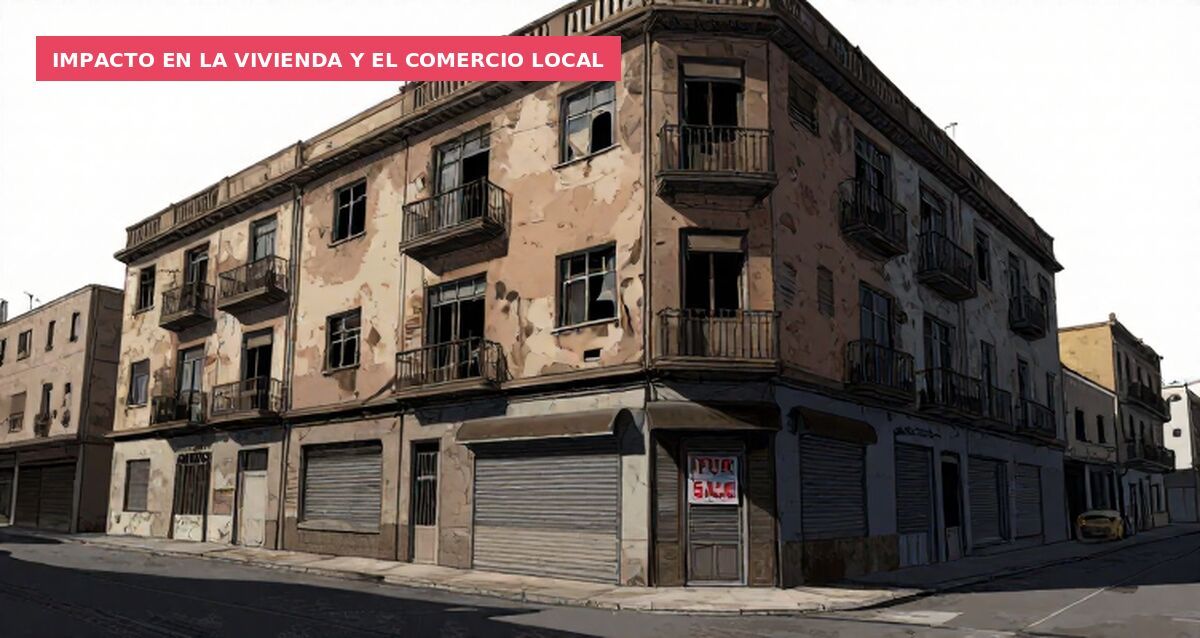 Impacto en la vivienda y el comercio local