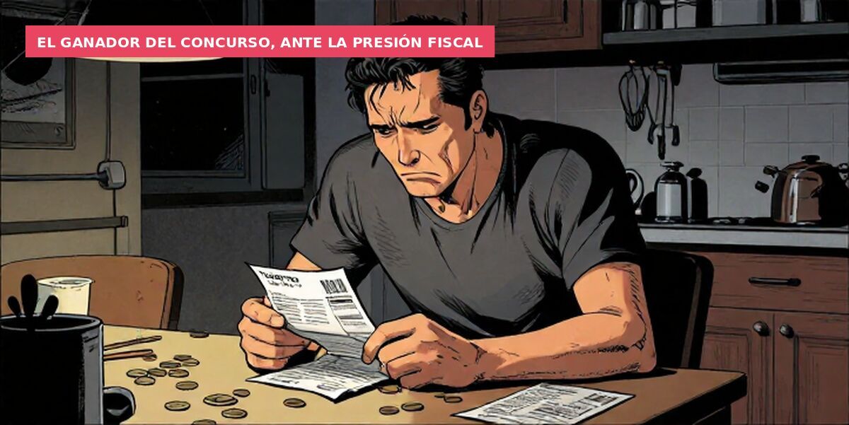 El ganador del concurso, ante la presión fiscal