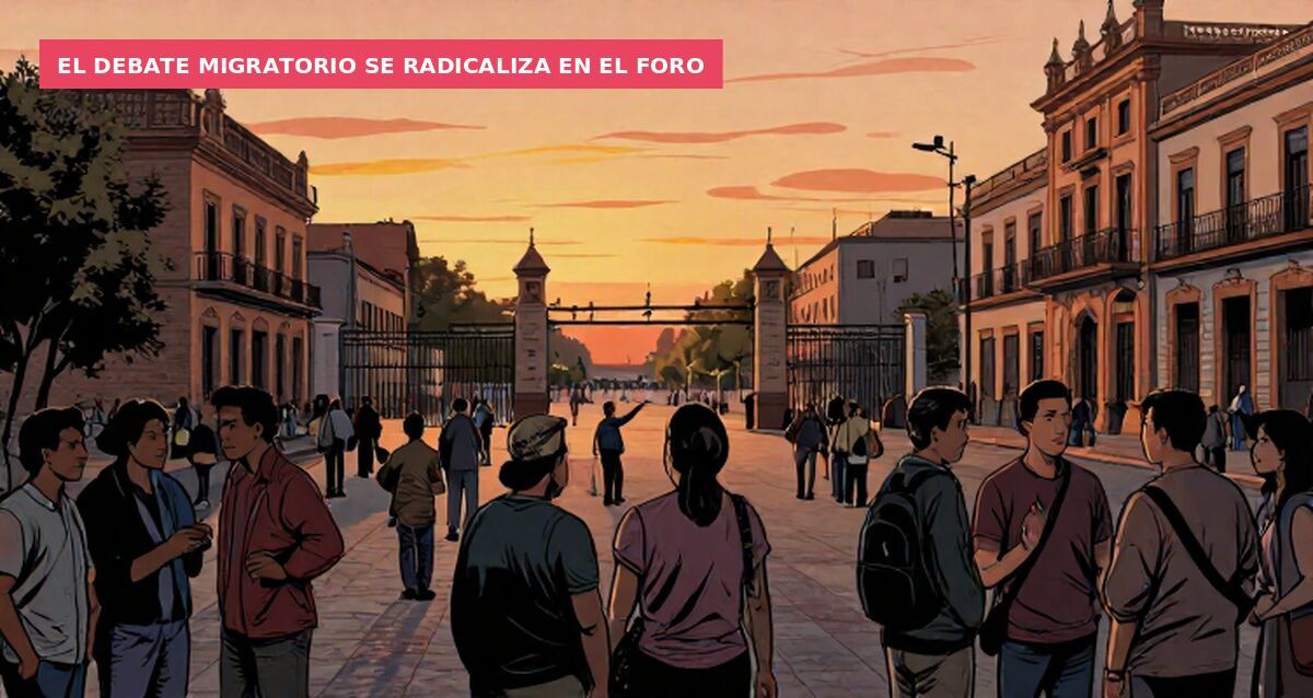 El debate migratorio se radicaliza en el foro