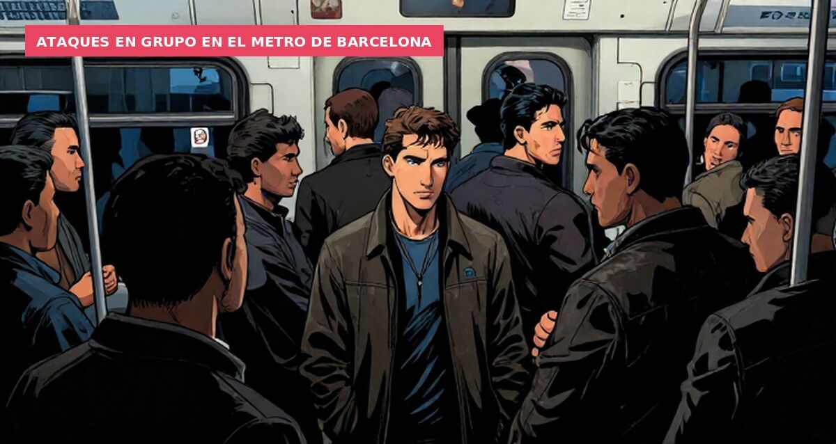 Ataques en grupo en el metro de Barcelona