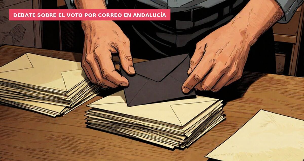 Debate sobre el voto por correo en Andalucía