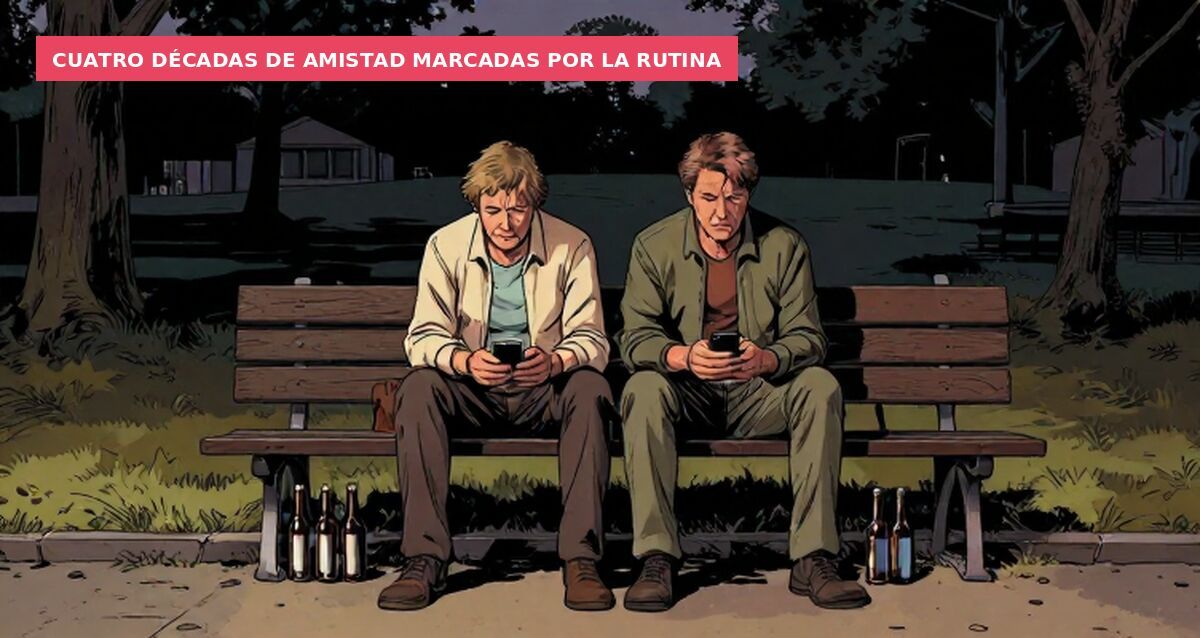 Cuatro décadas de amistad marcadas por la rutina