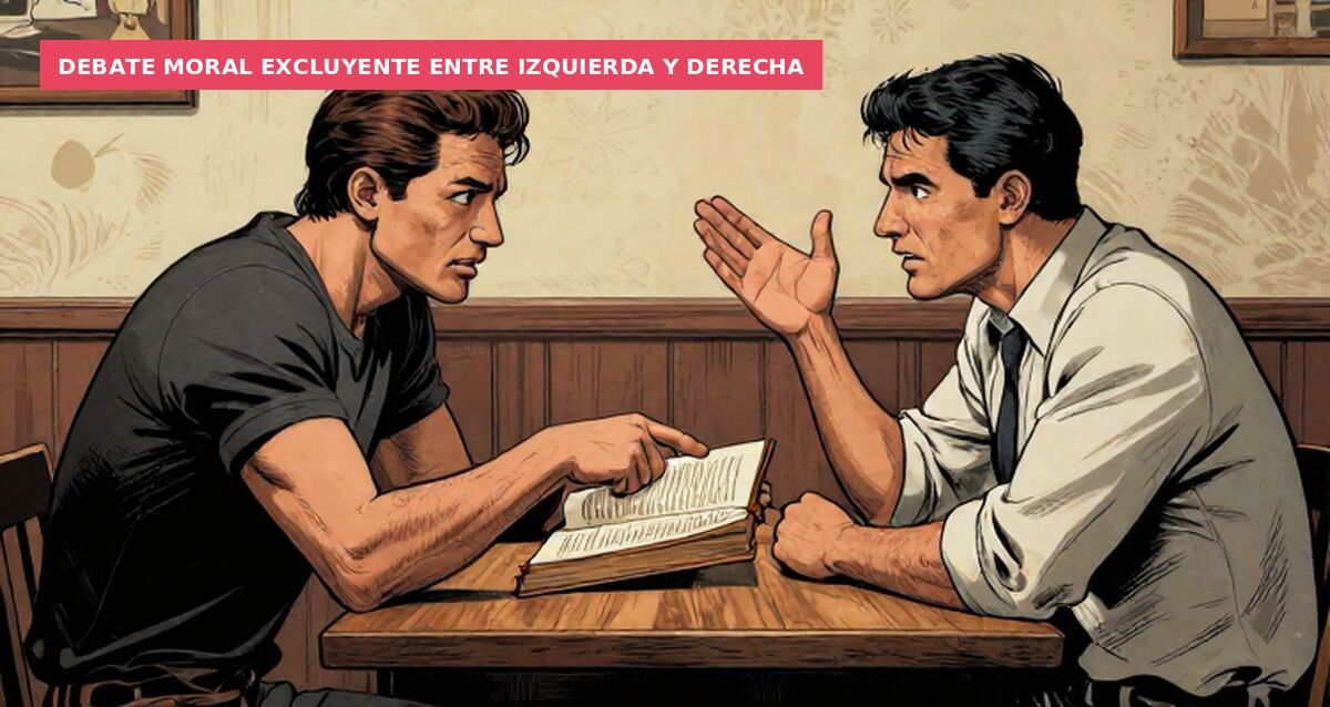 Debate moral excluyente entre izquierda y derecha