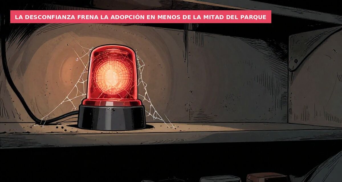 La desconfianza frena la adopción en menos de la mitad del parque