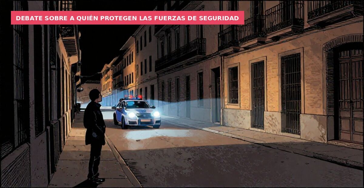 Debate sobre a quién protegen las fuerzas de seguridad