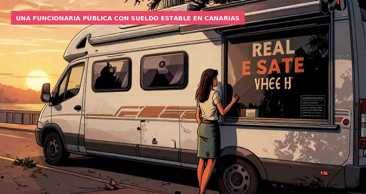 Una funcionaria pública con sueldo estable en Canarias