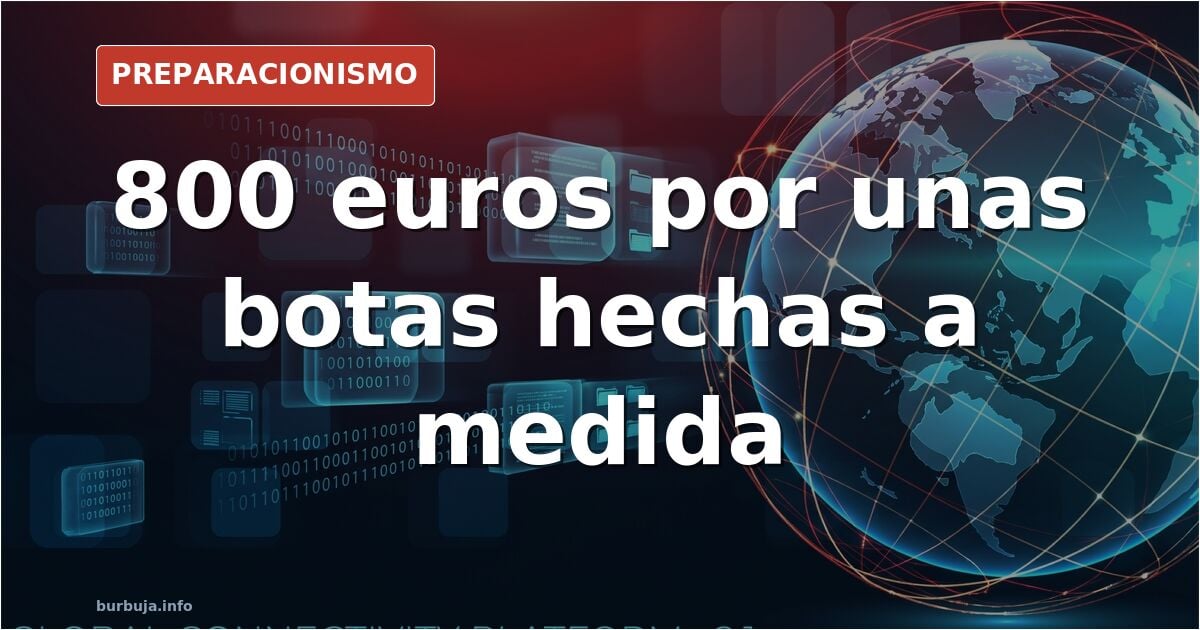 Vista de cerca de unas botas de cuero con cordones y suela, calzado a medida sobre fondo neutro