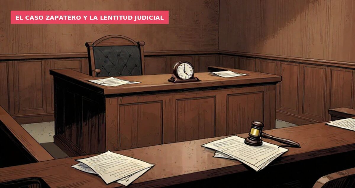 El caso Zapatero y la lentitud judicial