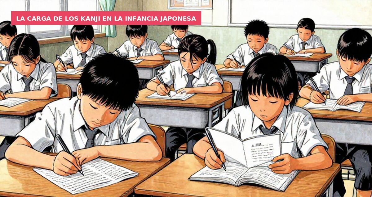 La carga de los kanji en la infancia japonesa