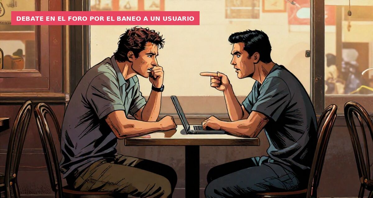 Debate en el foro por el baneo a un usuario
