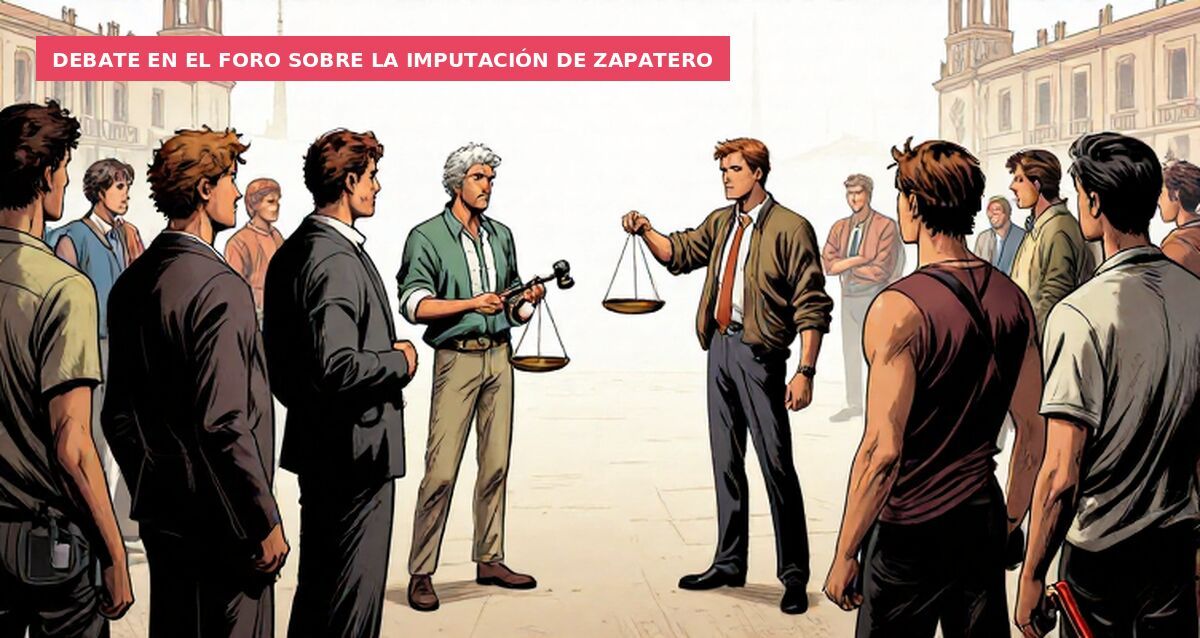 Debate en el foro sobre la imputación de Zapatero