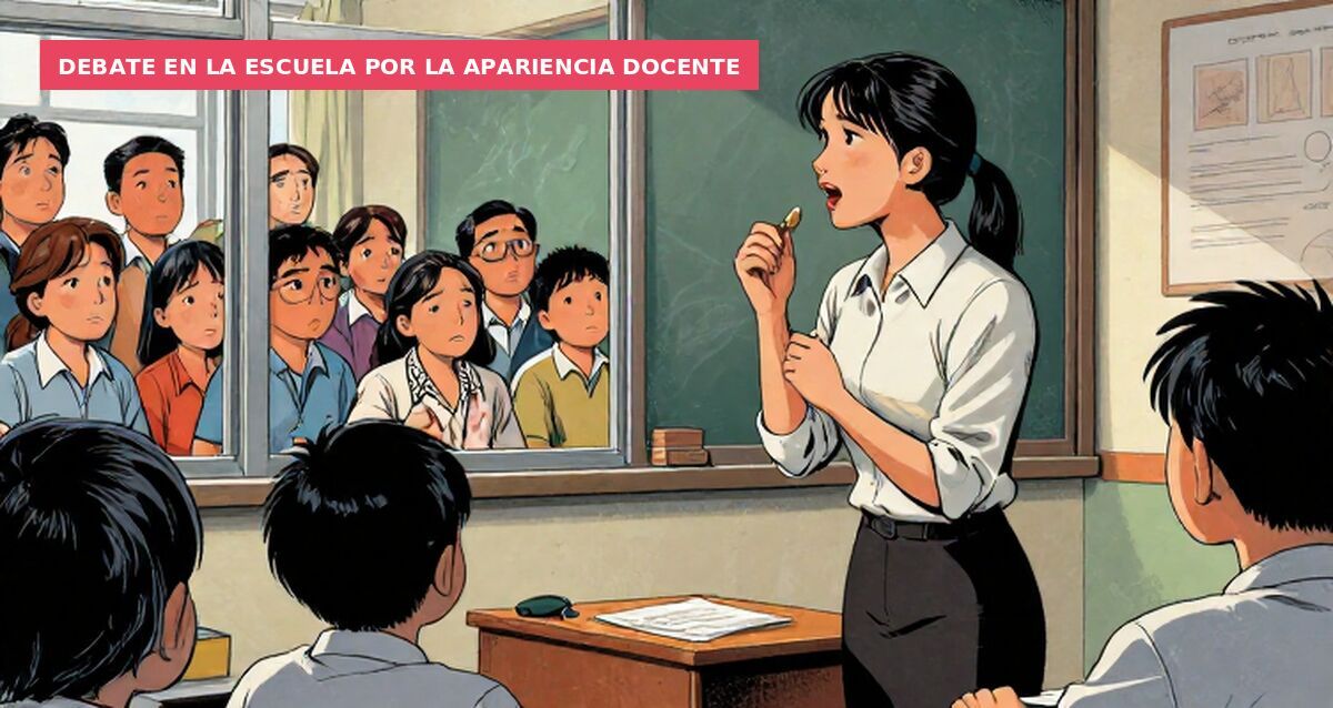 Debate en la escuela por la apariencia docente