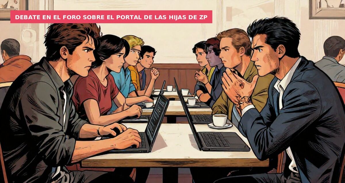 Debate en el foro sobre el portal de las hijas de ZP