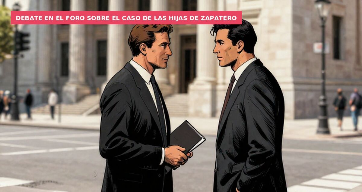 Debate en el foro sobre el caso de las hijas de Zapatero