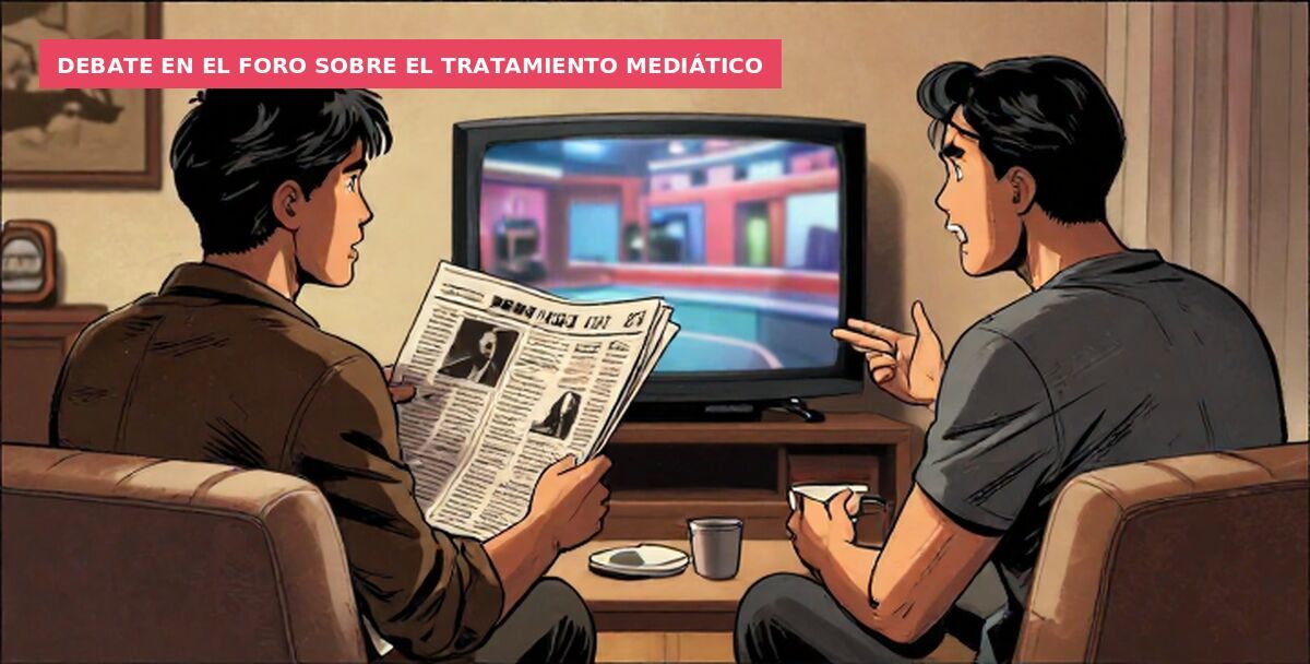 Debate en el foro sobre el tratamiento mediático