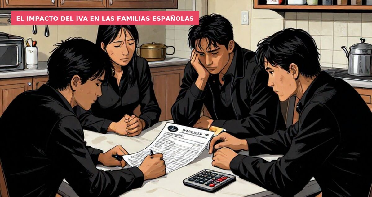 El impacto del IVA en las familias españolas