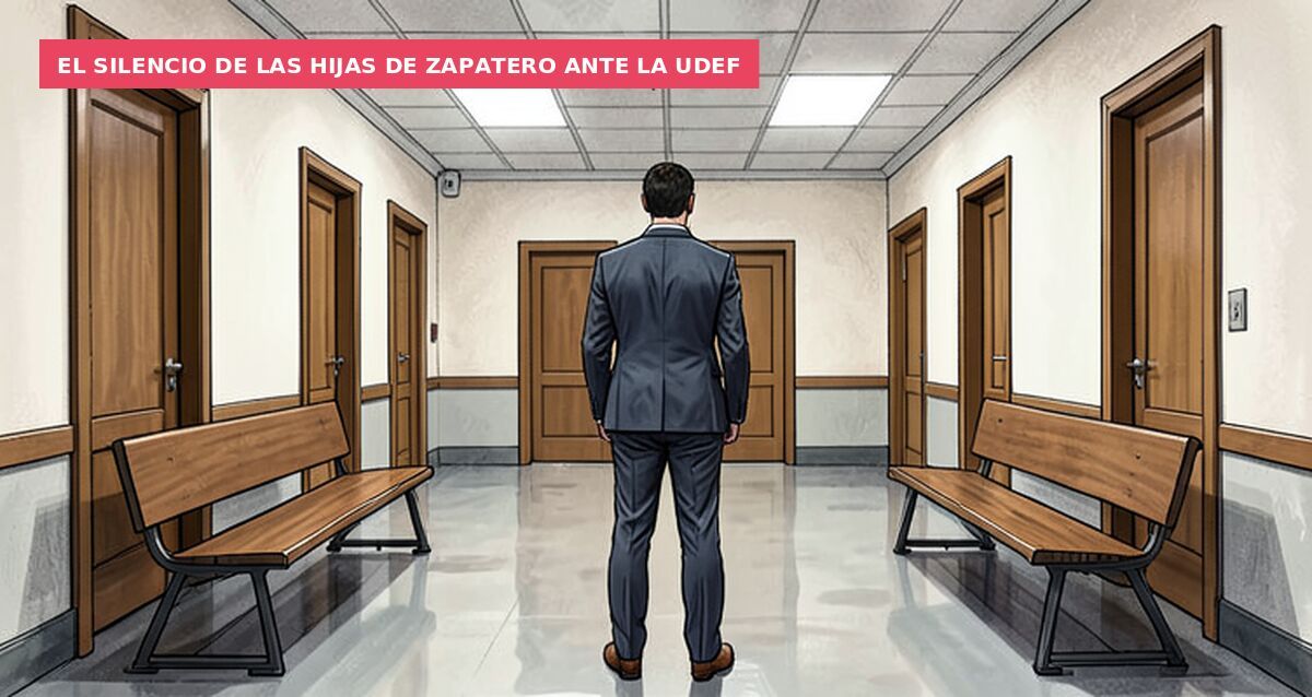El silencio de las hijas de Zapatero ante la UDEF