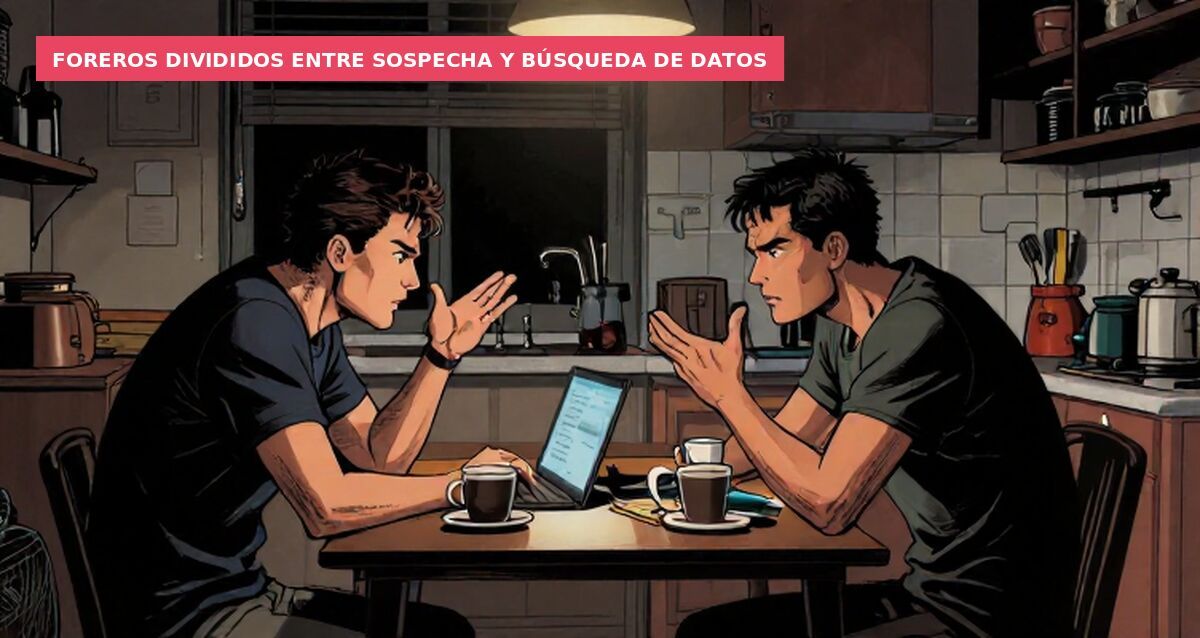 Foreros divididos entre sospecha y búsqueda de datos