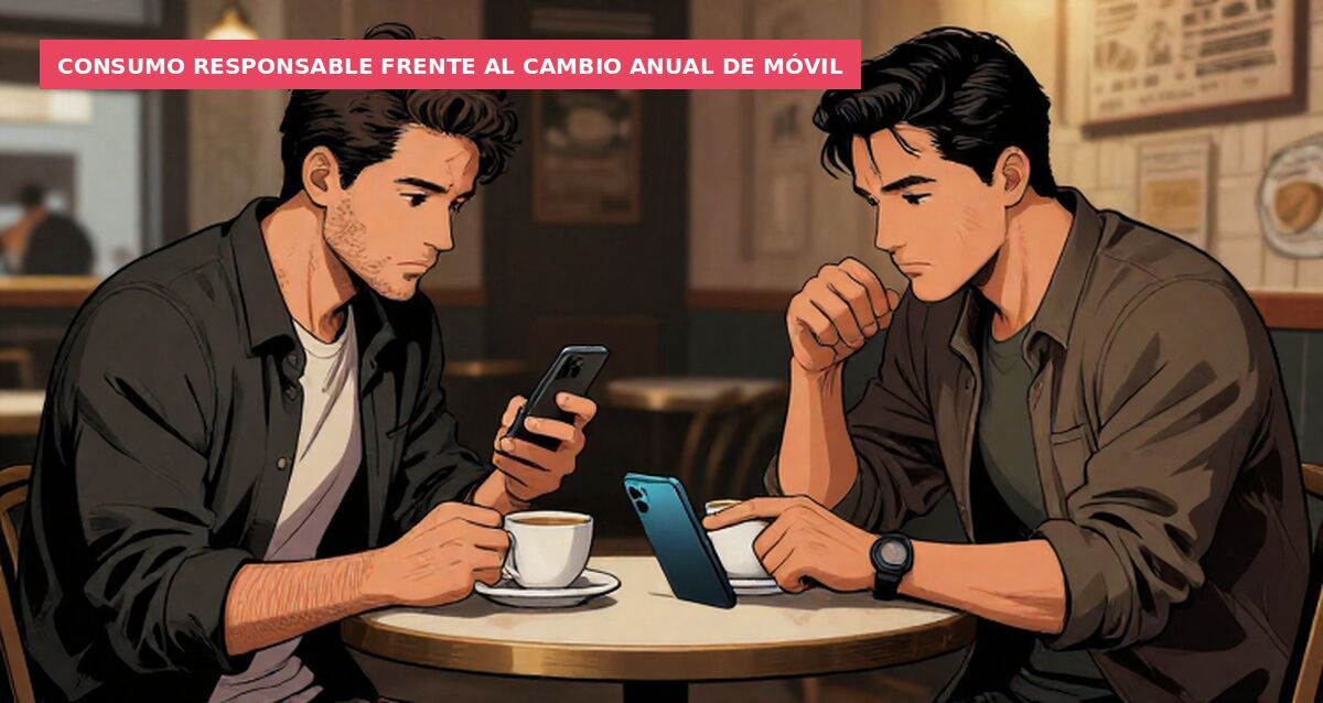 Consumo responsable frente al cambio anual de móvil