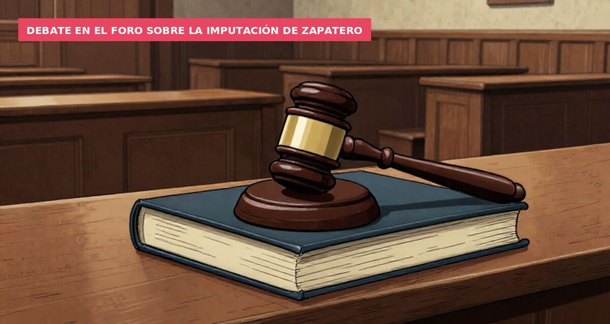 Debate en el foro sobre la imputación de Zapatero