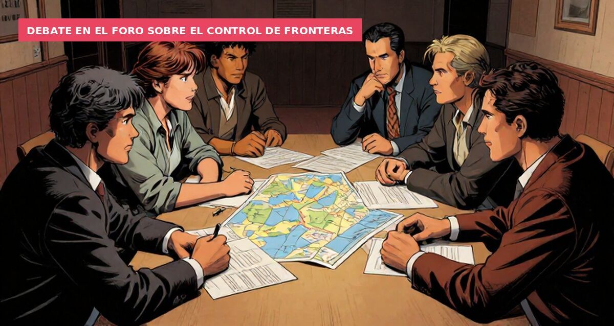 Debate en el foro sobre el control de fronteras